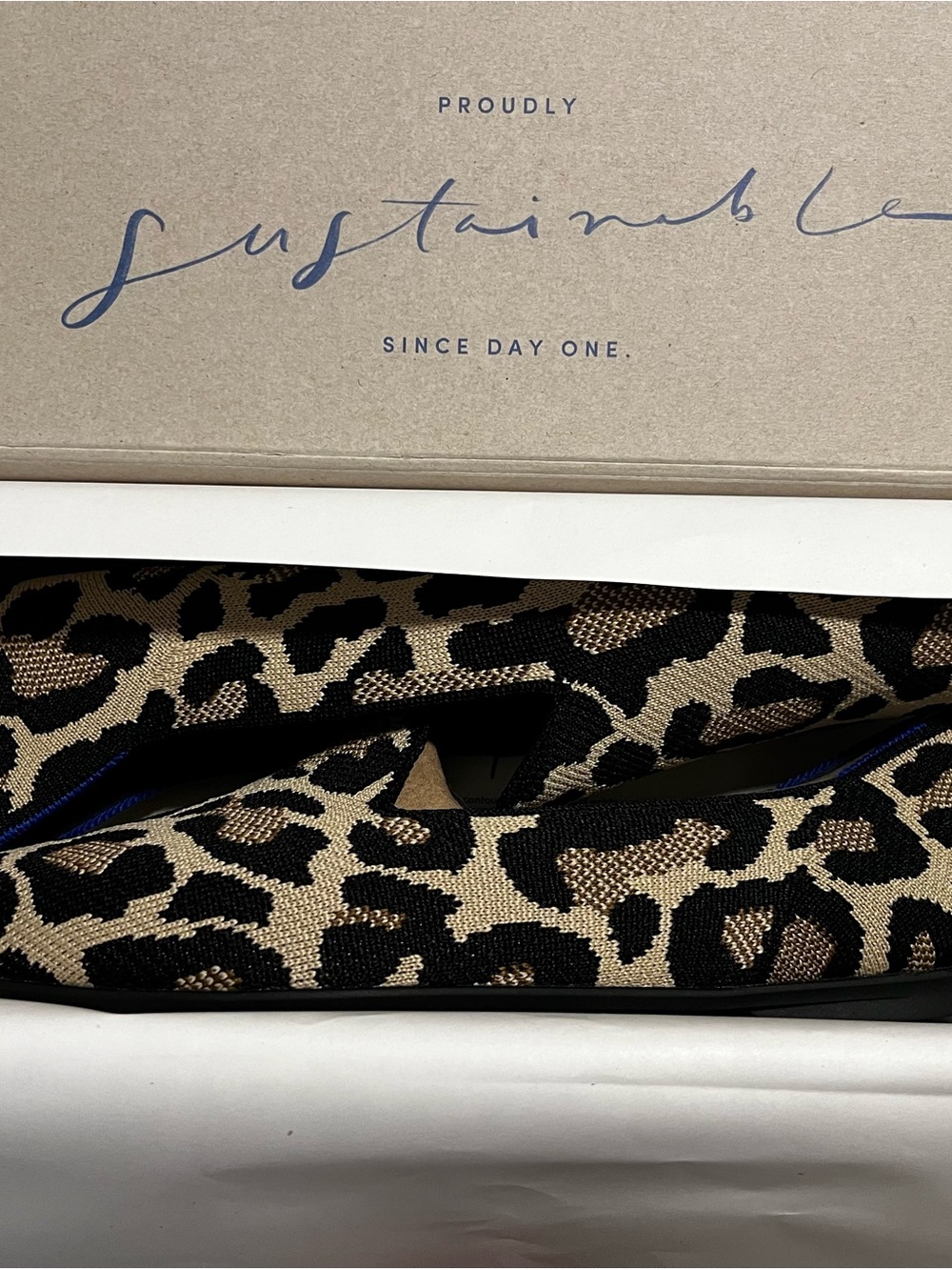 Rothy’s Almond Loafer 9.5 in Desert Cat Women's